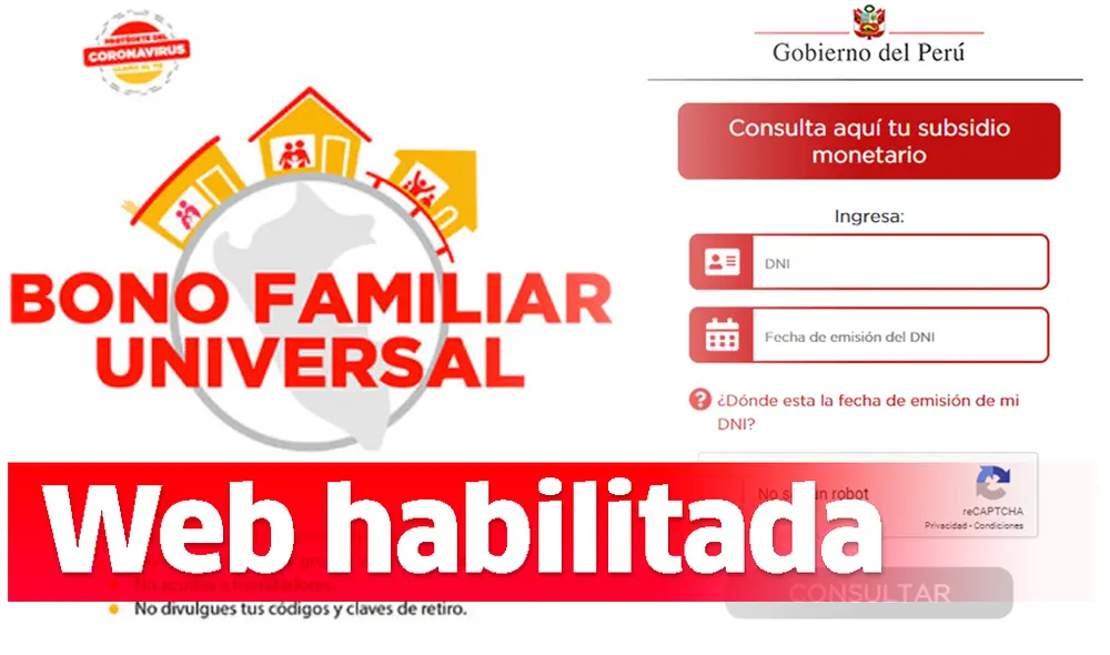 Bono Familiar Universal