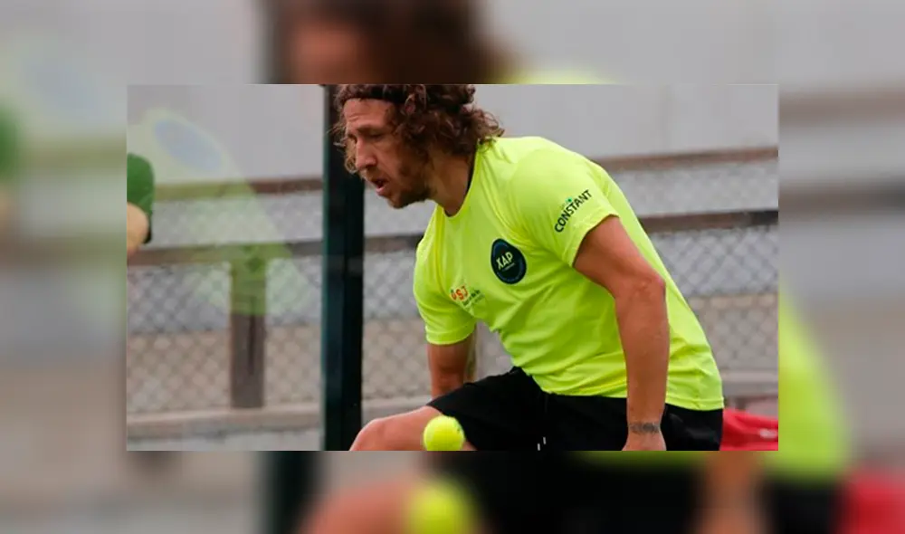 Carles Puyol accidente jugando pádel