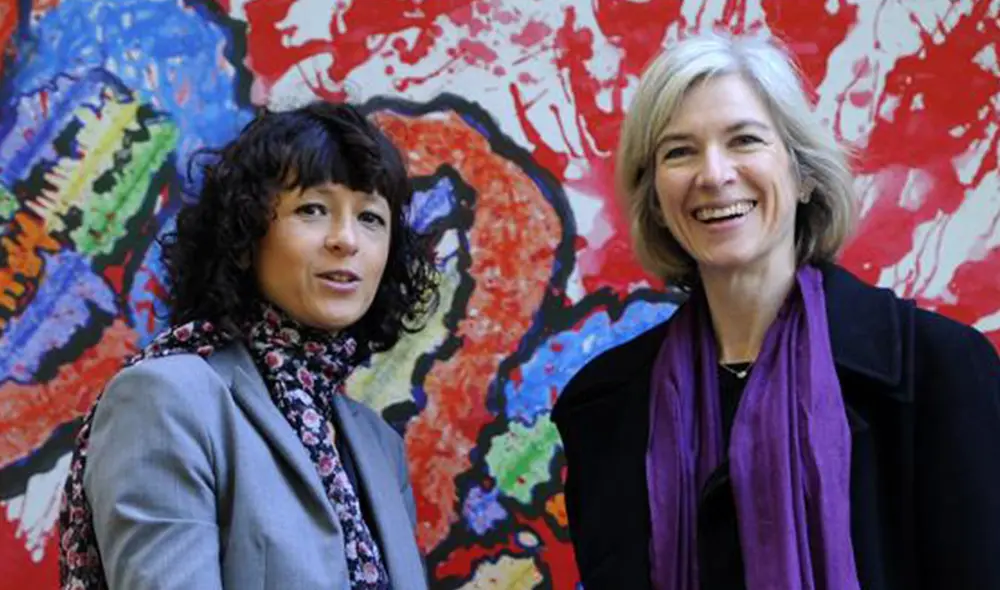 Emmanuelle Charpentier y Jennifer Doudna Emmanuelle Charpentier y Jennifer Doudna