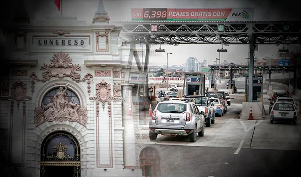 Congreso promulgó por insistencia ley que suspende cobro de peajes a nivel nacional Congreso promulgó por insistencia ley que suspende cobro de peajes a nivel nacional