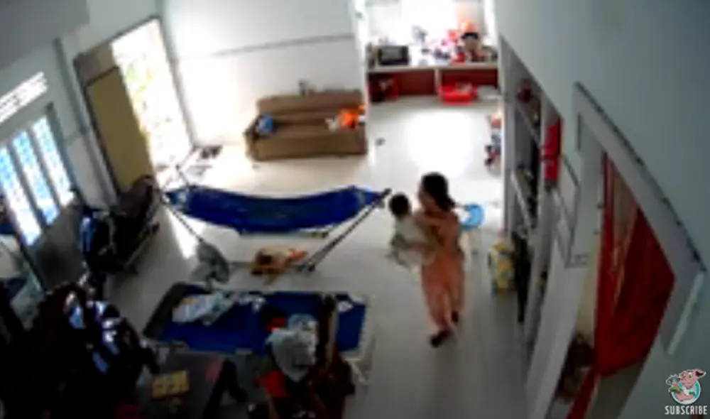 Desliza hacia la izquierda para ver las imágenes del video viral. Foto: captura de YouTube.