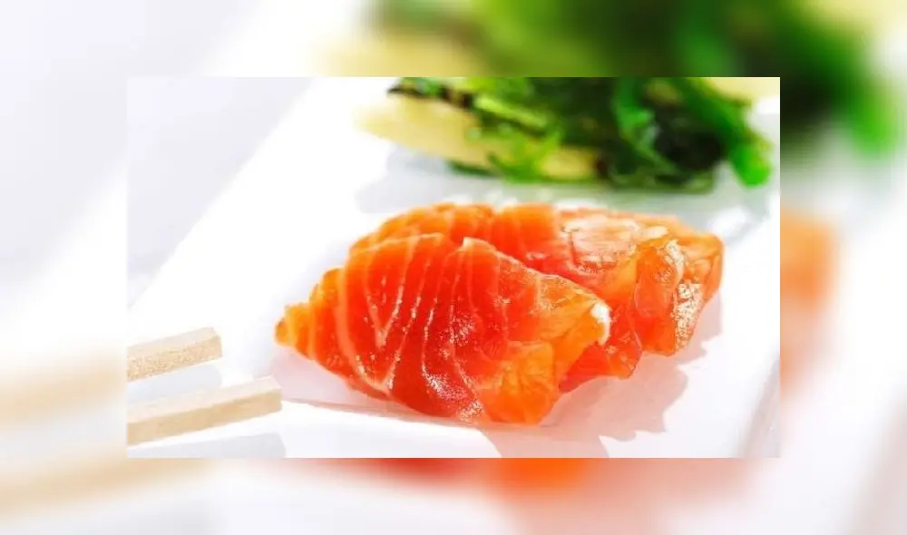 El sashimi es un plato japonés que incluye pescado crudo. Foto: difusión El sashimi es un plato japonés que incluye pescado crudo. Foto: difusión