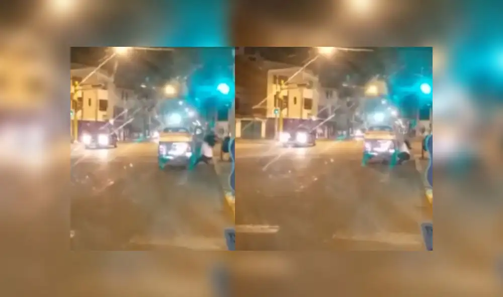 Vecina terminó con lesiones en la cabeza y cuello, por lo que permanece en el hospital Casimiro Ulloa. (Foto: Captura de video / Latina Noticias)