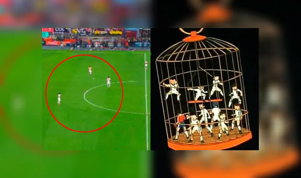 Facebook: ¿Perú hizo la 'jaula de pájaro' ante Colombia? [VIDEO]