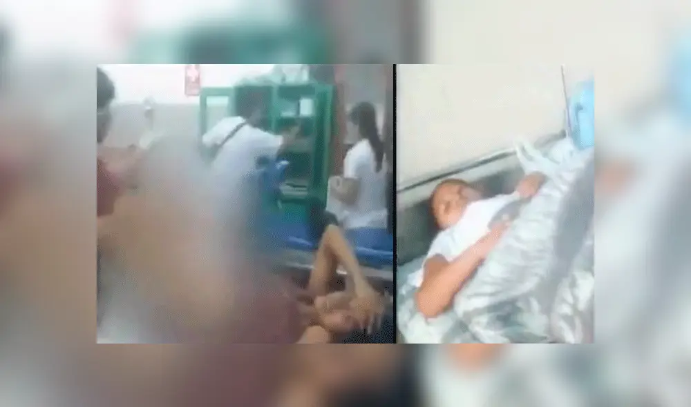 Bebé recién nacido sufrió negligencia en Hospital Las Mercedes de Chiclayo [VIDEO]