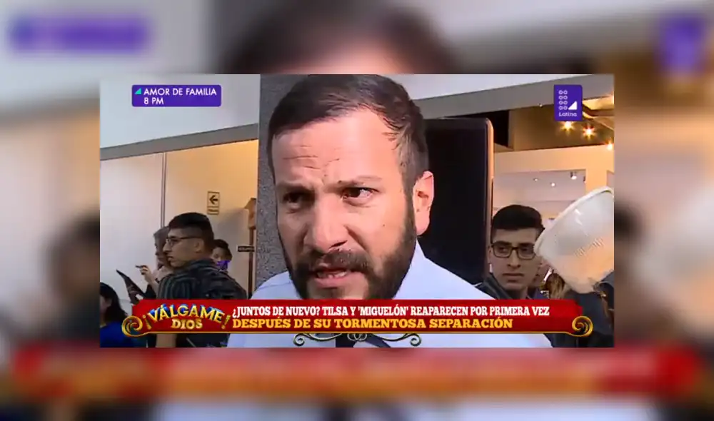 Tilsa Lozano y Miguel Hidalgo protagonizan emotivo reencuentro tras ampay [VIDEO]