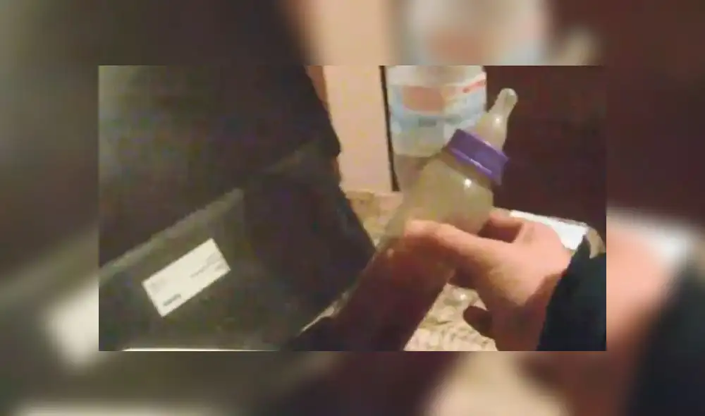 Padres abandonan a su hija de 18 meses y la encuentran con un biberón lleno de vodka [VIDEO]