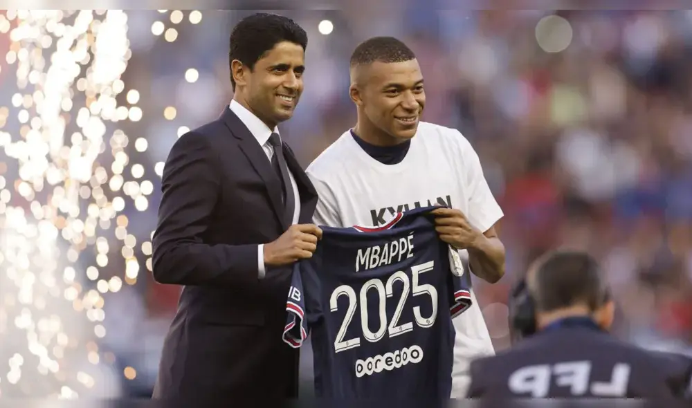 Kylian Mbappé decidió quedarse en el PSG poniendo ciertas condiciones. Foto: Diario AS.