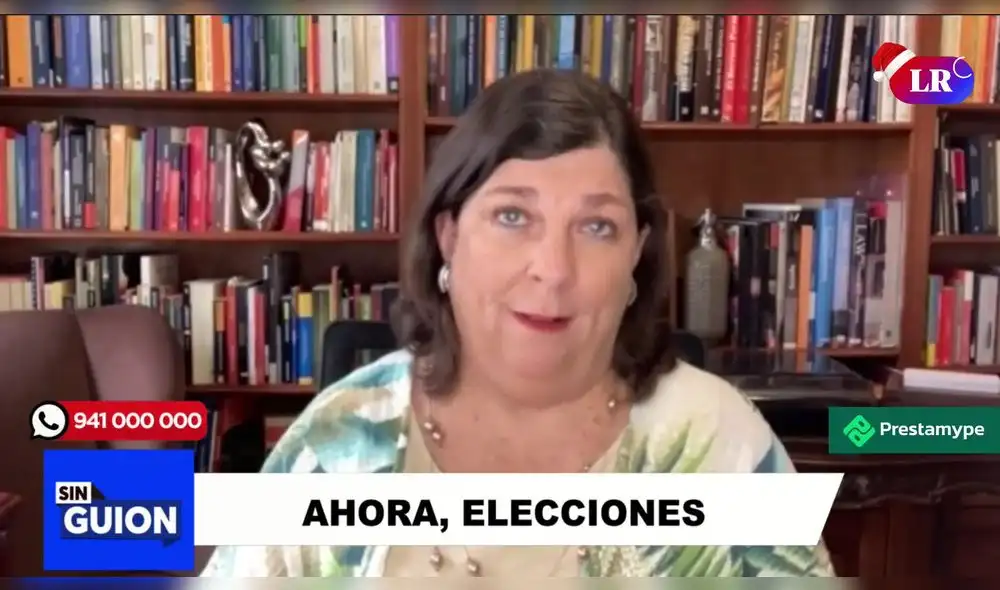 Rosa María Palacios en Sin Guion. Foto: LR+