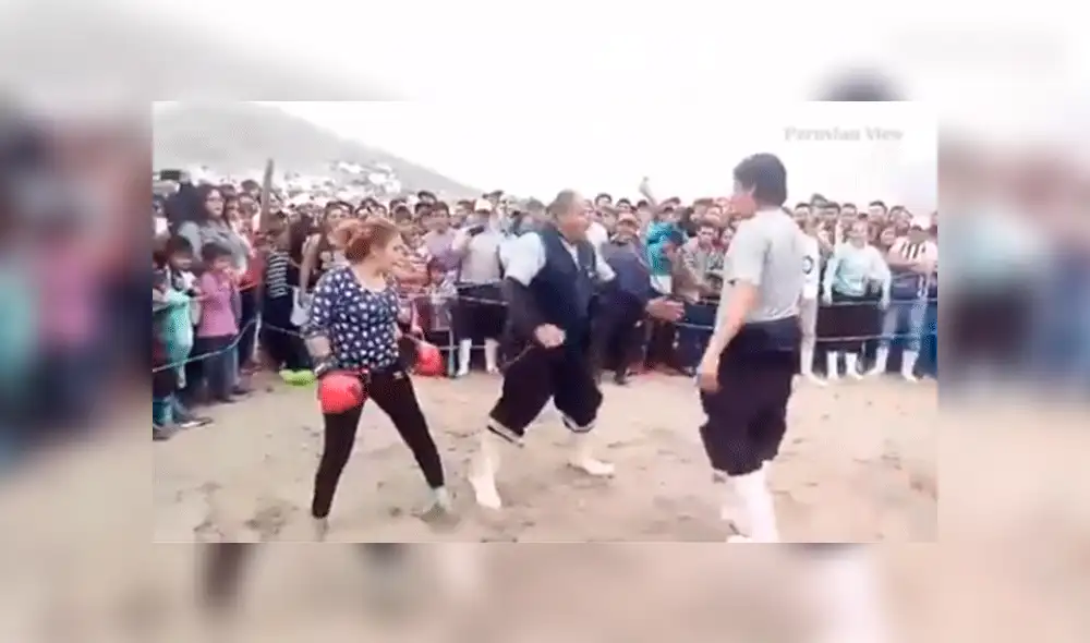 Facebook viral: increíble pelea de boxeo entre peruana y venezolana enfada a usuarios [VIDEO]
