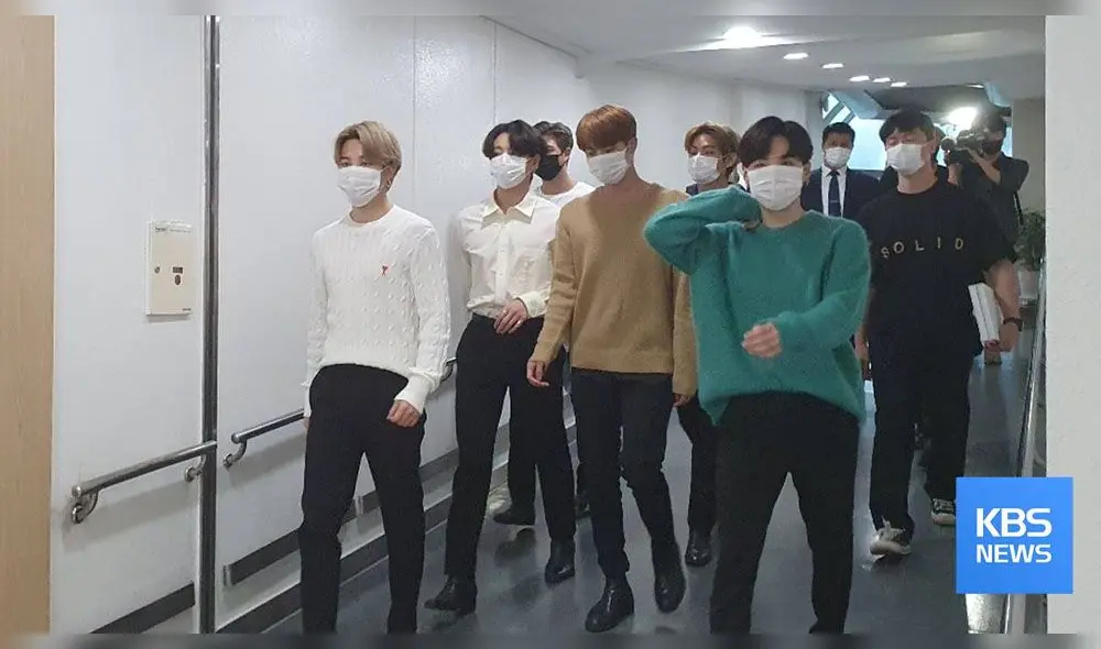 Desliza para ver más fotografías de RM, Jin, Suga, Jimin, J-Hope, Taehyung y Jungkook de BTS. Créditos: KBS