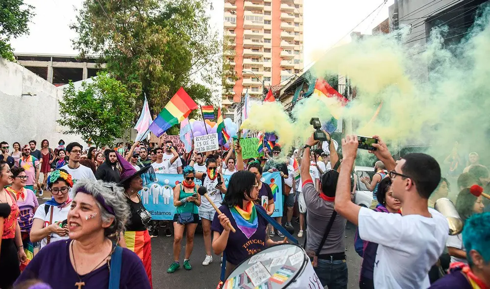 En algunas naciones, incluidas las de América Latina, han marchado en múltiples ocasiones para respaldar los derechos de la comunidad LGTBIQ+. Foto: AFP, referencial