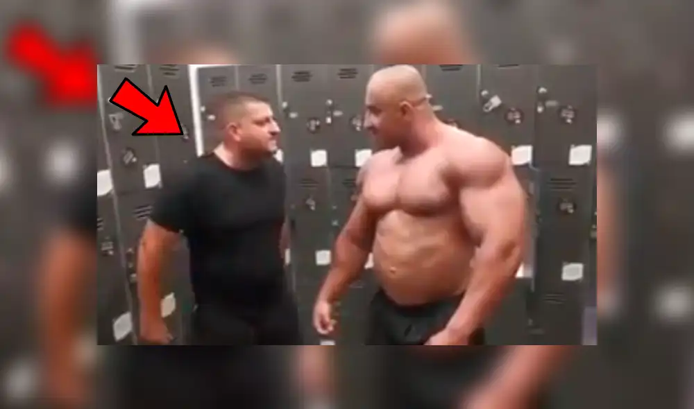 Facebook viral: Hombre reta a fisicoculturista y lo deja en ridículo en curiosa prueba [VIDEO]