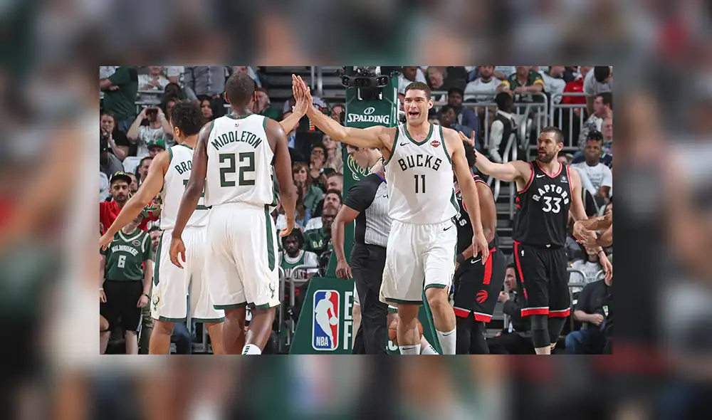 NBA: Milwaukee Bucks se ponen 2-0 en la serie tras derrotar 125-103 a los Raptors