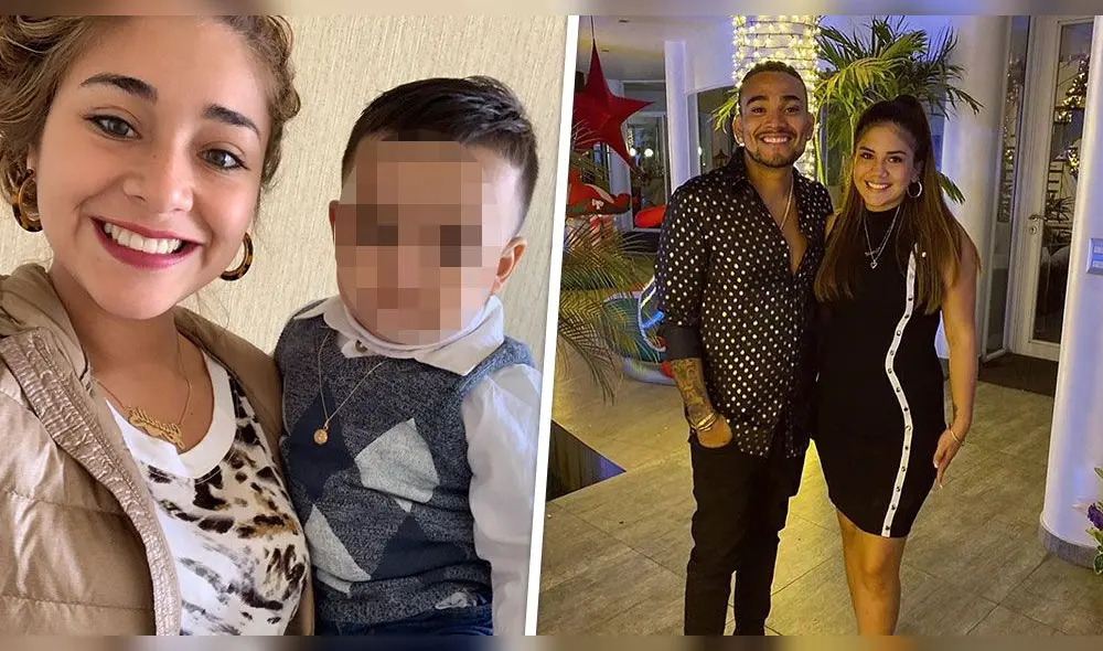 La expareja del salsero se mostró incómoda tras unos videos de su hijo con el cantante junto a María Fe Saldaña.