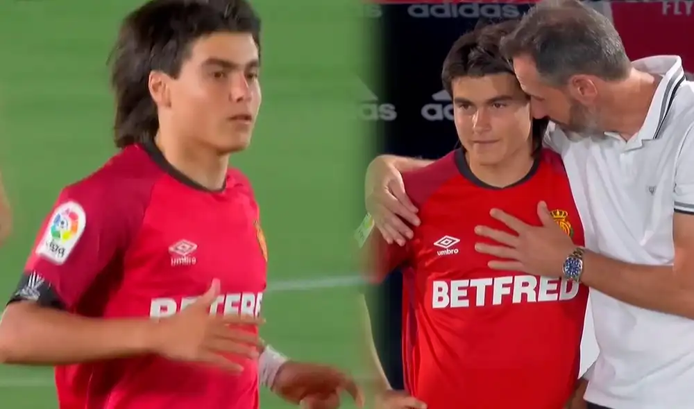 Luka Romero debutó a los 15 años con la camiseta del Mallorca en su visita al Real Madrid por LaLiga. Luka Romero debutó a los 15 años con la camiseta del Mallorca en su visita al Real Madrid por LaLiga.