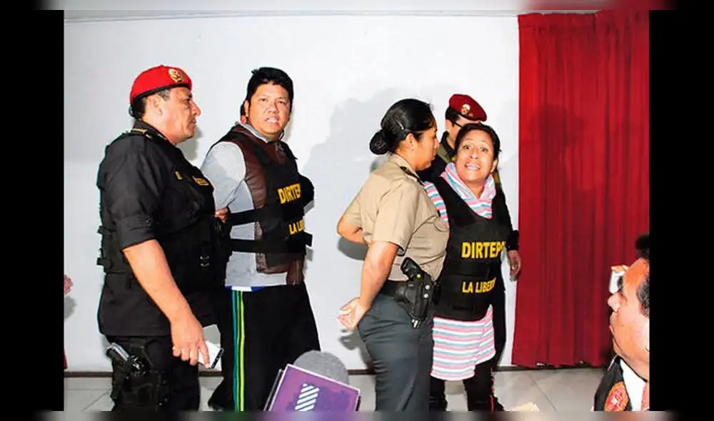 Trujillo: “Chino Malaco” y “Erica Platanera” condenados a 10 años de prisión