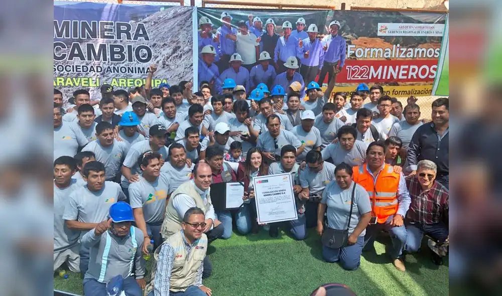 Mineros artesanales son autorizados para iniciar actividades en Arequipa