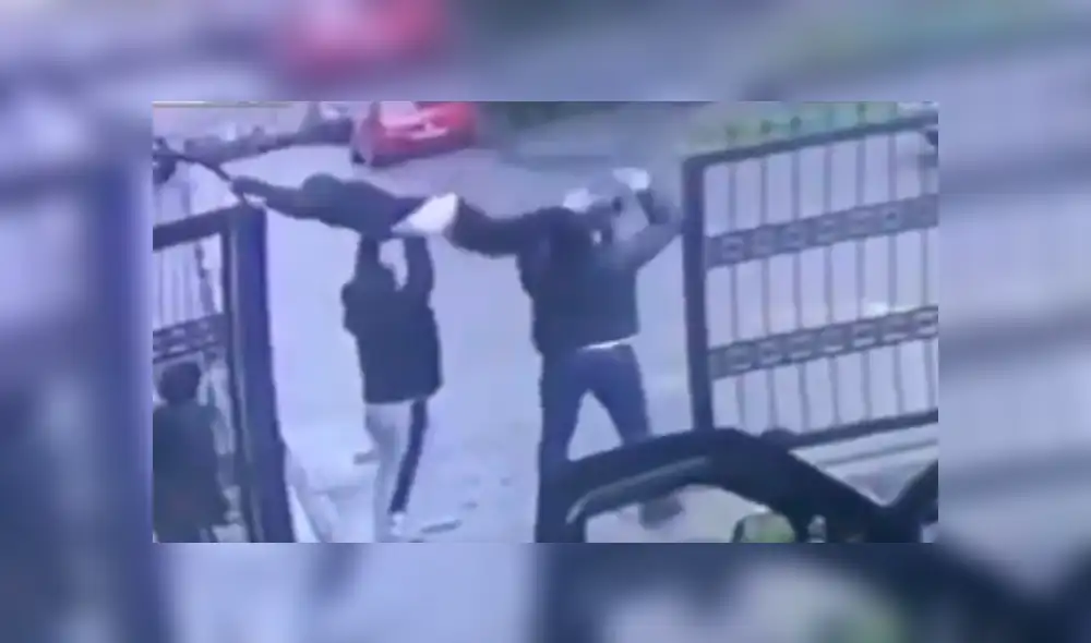 Facebook viral: Ladrón quería robar en zona residencial, pero reja eléctrica le hace 'calzón chino' [VIDEO]