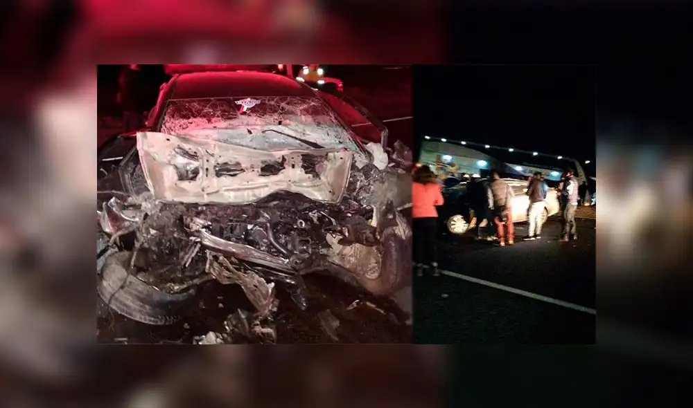 Accidente de tránsito ocurrió en la Panamericana Sur.