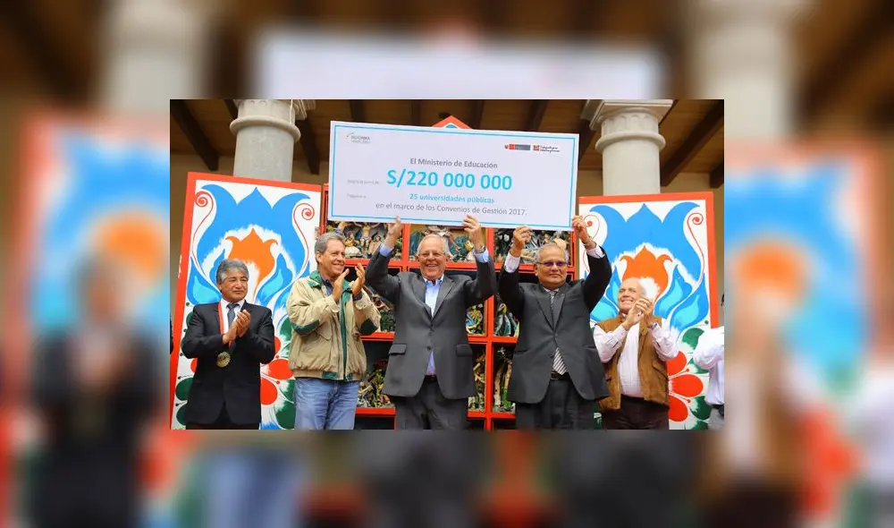 Estas son las 25 universidades públicas que se repartirán el bono de 220 millones de soles