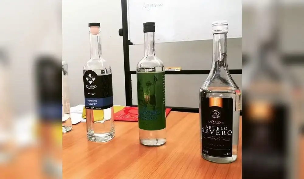 Indecopi detuvo venta ilegal de pisco en 74 plataformas online. Foto: Internet