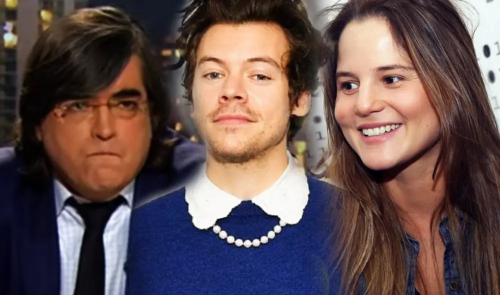 Jaime Bayly relató encuentro entre su esposa Silvia Núñez del Arco y el músico Harry Styles. Foto: composición/AFP/RPP