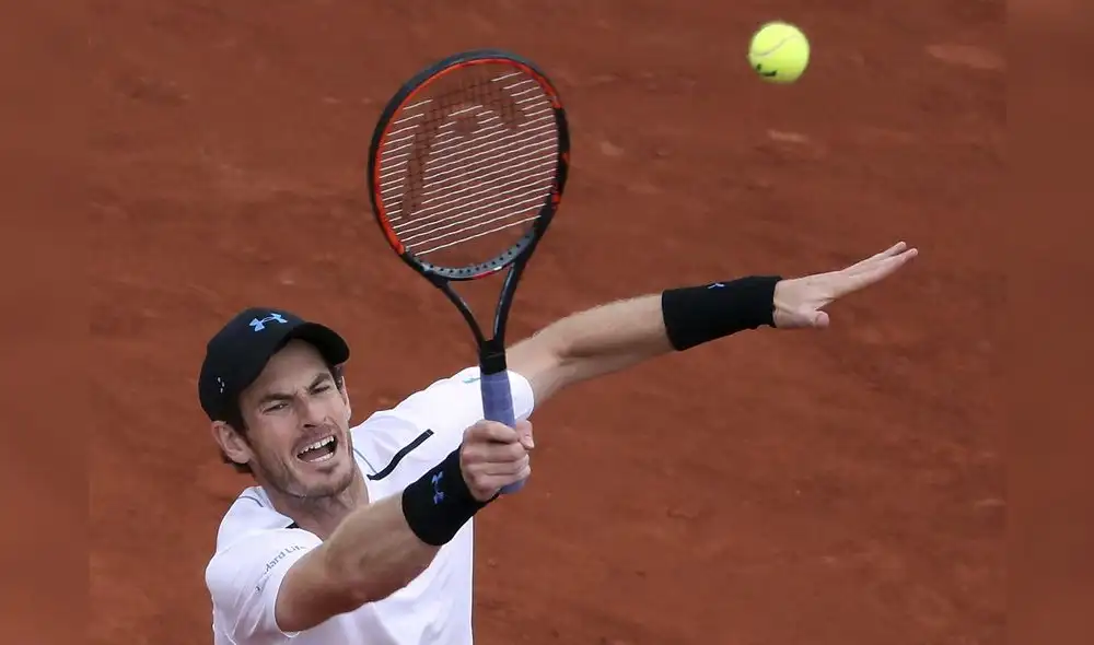 Andy Murray pega fuerte