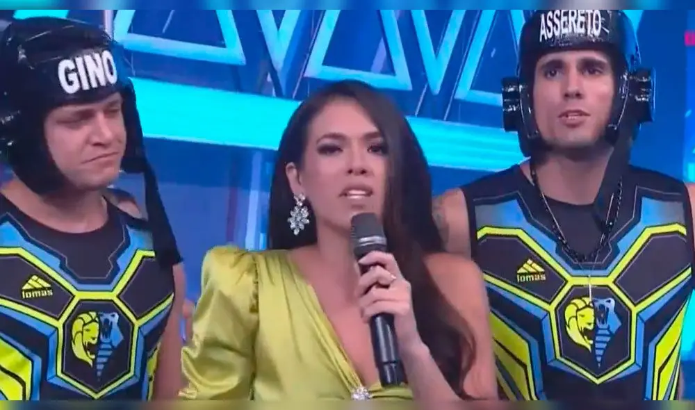 El conductor de televisión le reclamó a su compañera por el 'fair play' tras golpe de uno de los competidores. El conductor de televisión le reclamó a su compañera por el 'fair play' tras golpe de uno de los competidores.