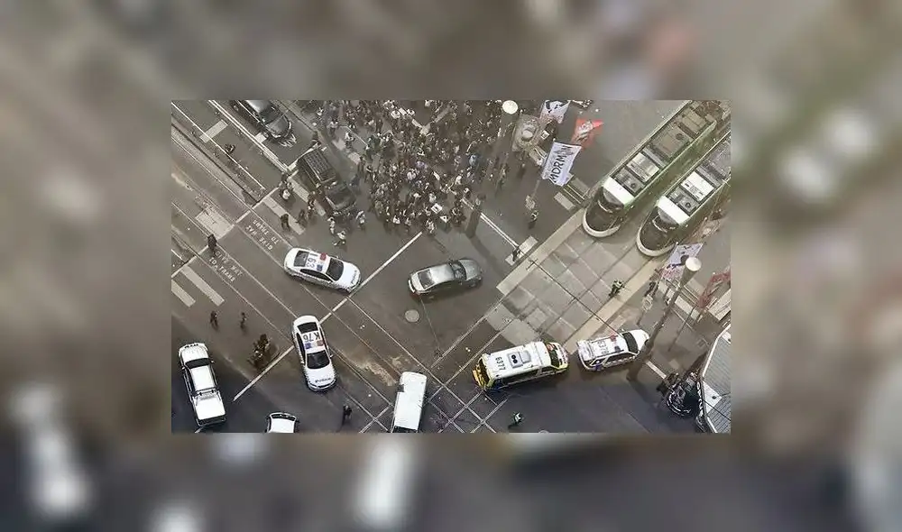 Australia: Un conductor atropella a 20 peatones en pleno centro de Melbourne | VIDEO Australia: Un conductor atropella a 20 peatones en pleno centro de Melbourne | VIDEO