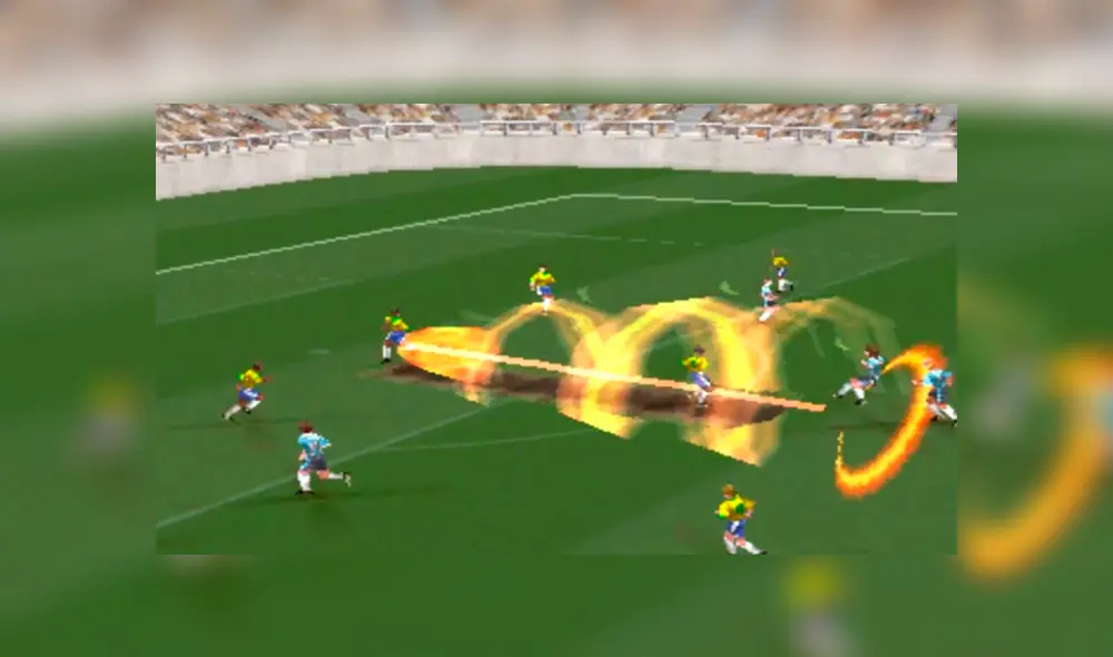 'Fútbol con poderes' fue muy popular en la PS1. Foto: Captura / YouTube.