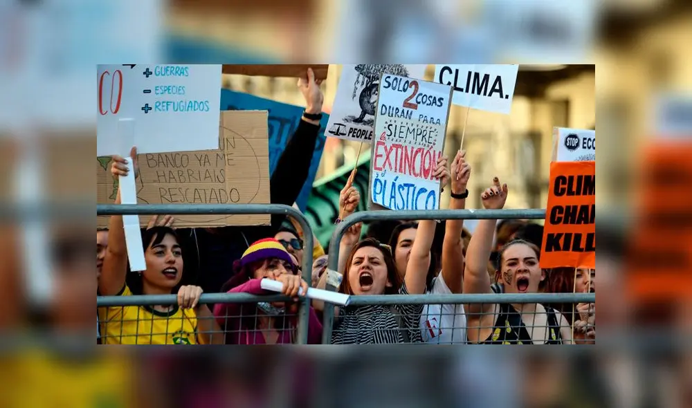 [EN DIRECTO] Greta Thunberg abandona la Marcha por el clima en Madrid 2019 