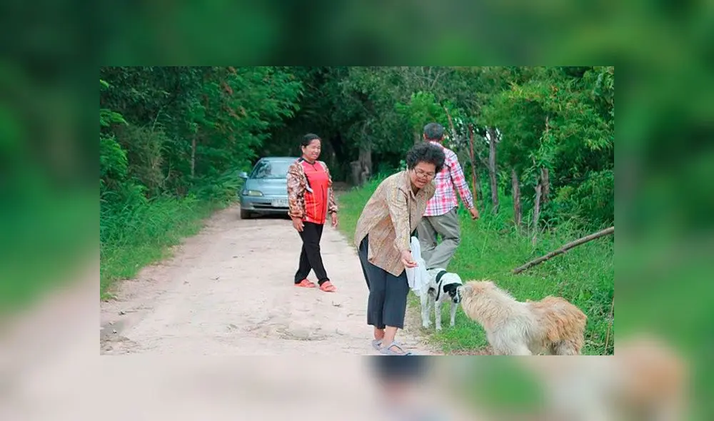 Después de cuatro años Leo se reencontró con sus dueños. Foto: difusión. Después de cuatro años Leo se reencontró con sus dueños. Foto: difusión.