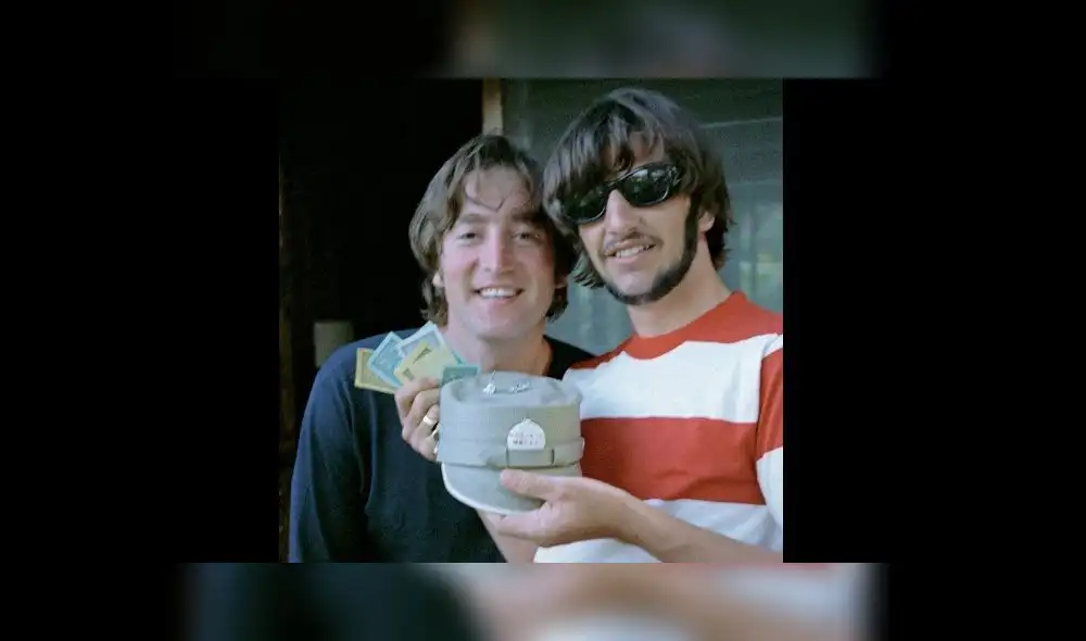 Twitter: John Lennon 'saludó' a Ringo Starr por su cumpleaños