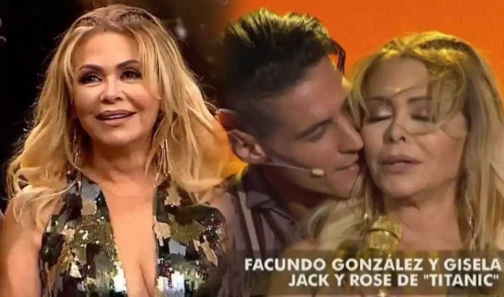 Gisela Valcárcel rompe su silencio y habla sobre sus coqueteos con Facundo González. Foto: composición/captura América TV