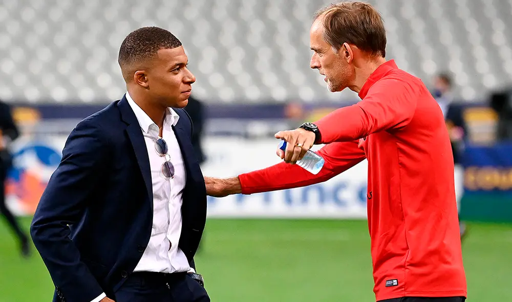 Kylian Mbappé se habría recuperado de su lesión y llegaría al partido de Championes League. Foto: AFP Kylian Mbappé se habría recuperado de su lesión y llegaría al partido de Championes League. Foto: AFP