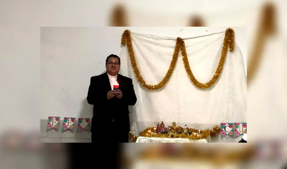 El presbítero Luis Núñez del Prado nunca perdió la fe al haber contraído el coronavirus. (Foto: cortesía) El presbítero Luis Núñez del Prado nunca perdió la fe al haber contraído el coronavirus. (Foto: cortesía)