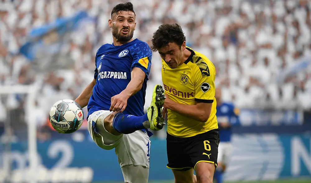 Sigue aquí EN VIVO ONLINE el Borussia Dortmund vs. Schalke 04 por la fecha 26 de la Bundesliga. | Foto: AFP
