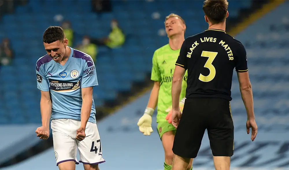 Arsenal cayó ante Manchester City en partido pendiente  en la Premier League. Foto: AFP