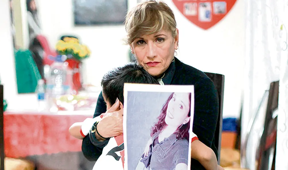 Protectora. Madre de Erika Oblitas cuida a sus dos nietos. (Foto: J. Rodríguez) Protectora. Madre de Erika Oblitas cuida a sus dos nietos. (Foto: J. Rodríguez)