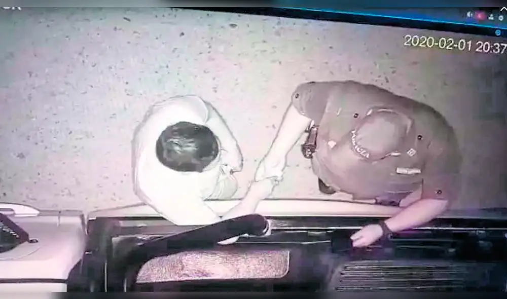 El suboficial PNP Kevin Gamonal Sánchez viene siendo investigado por la Inspectoría. El suboficial PNP Kevin Gamonal Sánchez viene siendo investigado por la Inspectoría.