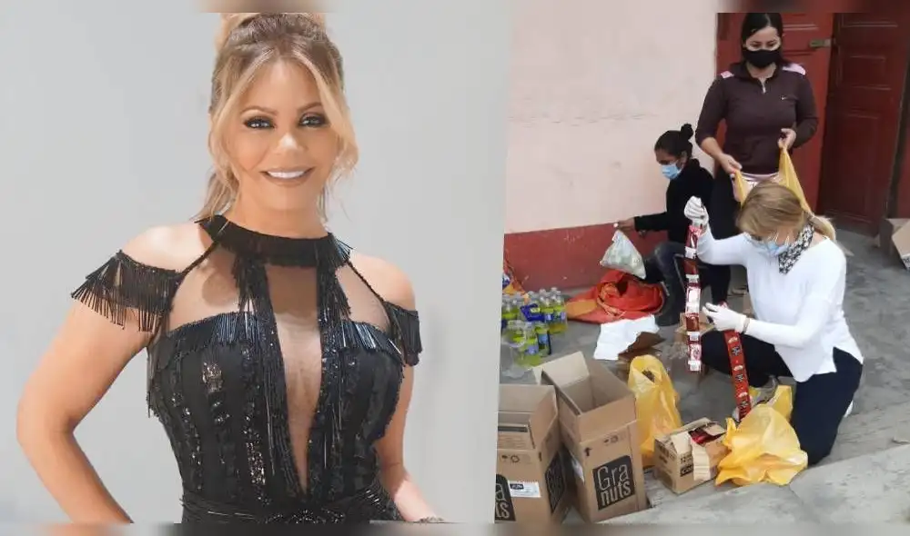 La conductora de televisión compartió detalles de su obra social en Instagram. (Foto: Difusión / Instagram)