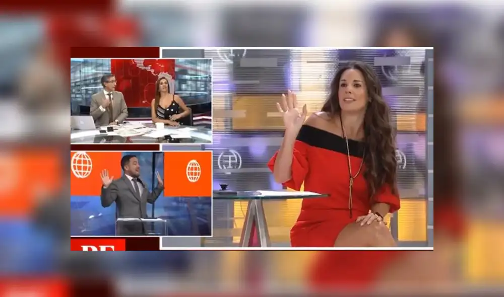 Escribens se queja en vivo porque Óscar del Portal le "robó" 3 minutos de su programa