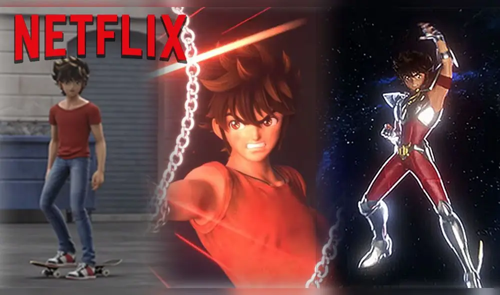 Saint Seiya en Netflix.