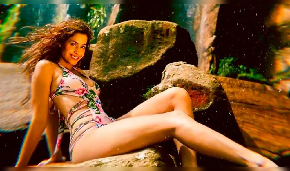 La modelo dejó a boquiabierto a más de uno con un sexy bikini durante su estadía en el país norteamericano