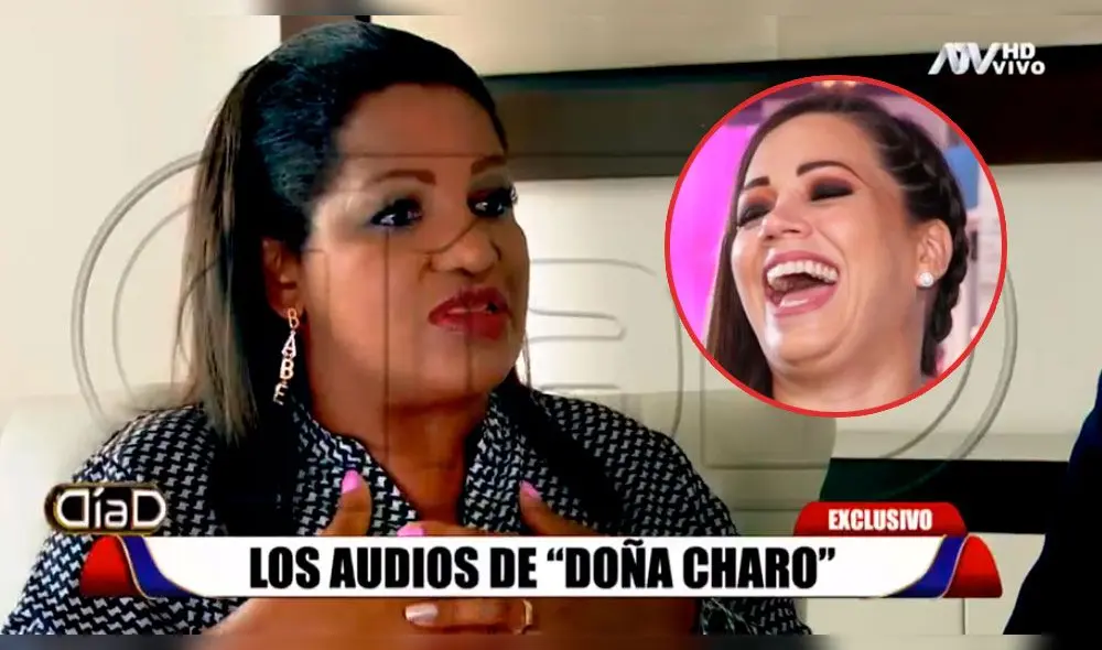 Doña Charo reveló audios sobre Melissa Klug.