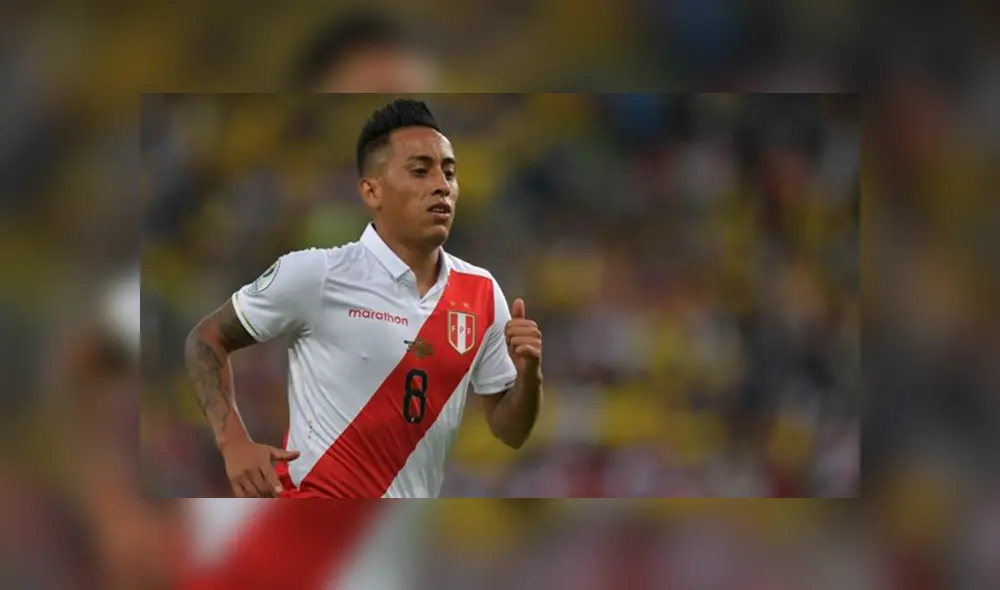 El volante peruano debe regresar en los próximos días a Brasil. Créditos: AFP El volante peruano debe regresar en los próximos días a Brasil. Créditos: AFP