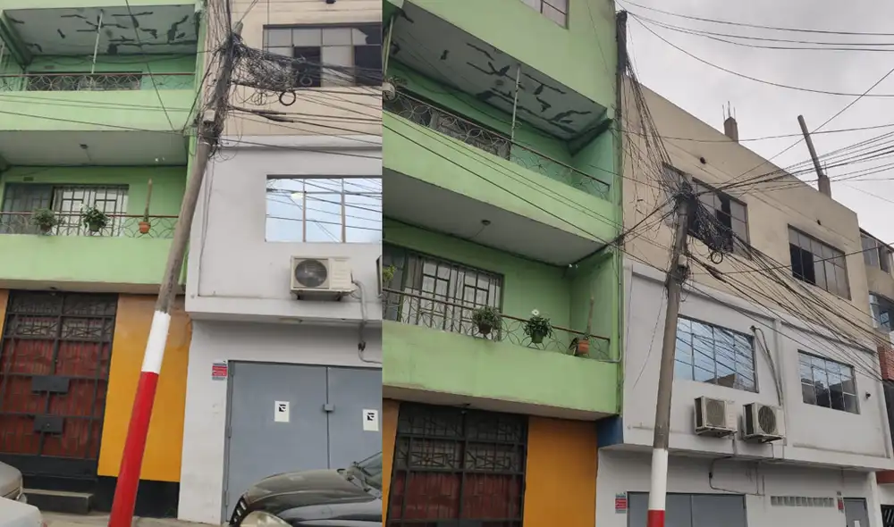 Vecinos piden el retiro de los cables de telefonía en desuso. Vecinos piden el retiro de los cables de telefonía en desuso.