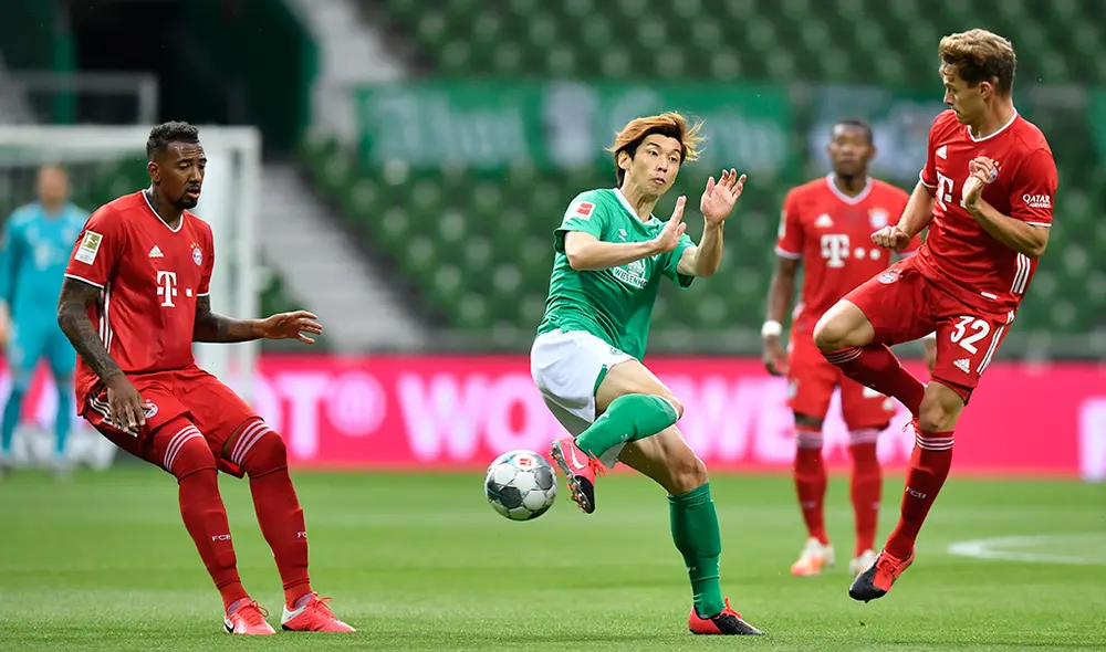 Sigue aquí EN VIVO ONLINE el partido Bayern Múnich vs. Werder Bremen por la fecha 32 de la Bundesliga. | Foto: AFP Sigue aquí EN VIVO ONLINE el partido Bayern Múnich vs. Werder Bremen por la fecha 32 de la Bundesliga. | Foto: AFP