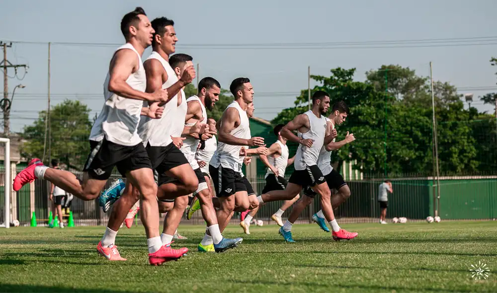 Libertad se prepara para el duelo ante Caracas. (Créditos: Twitter) Libertad se prepara para el duelo ante Caracas. (Créditos: Twitter)